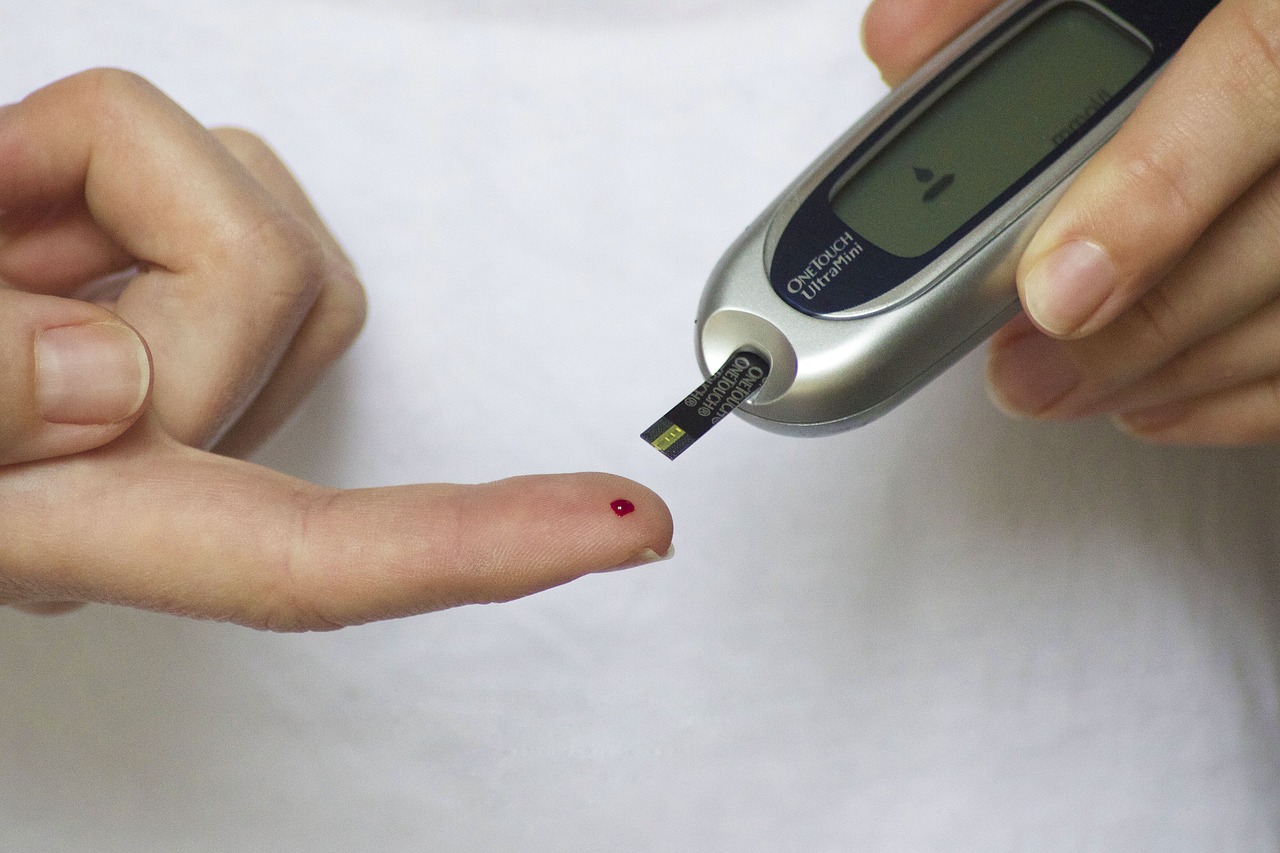 diabetes, finger, glucose, diabetic, test, meter, equipment, measurement