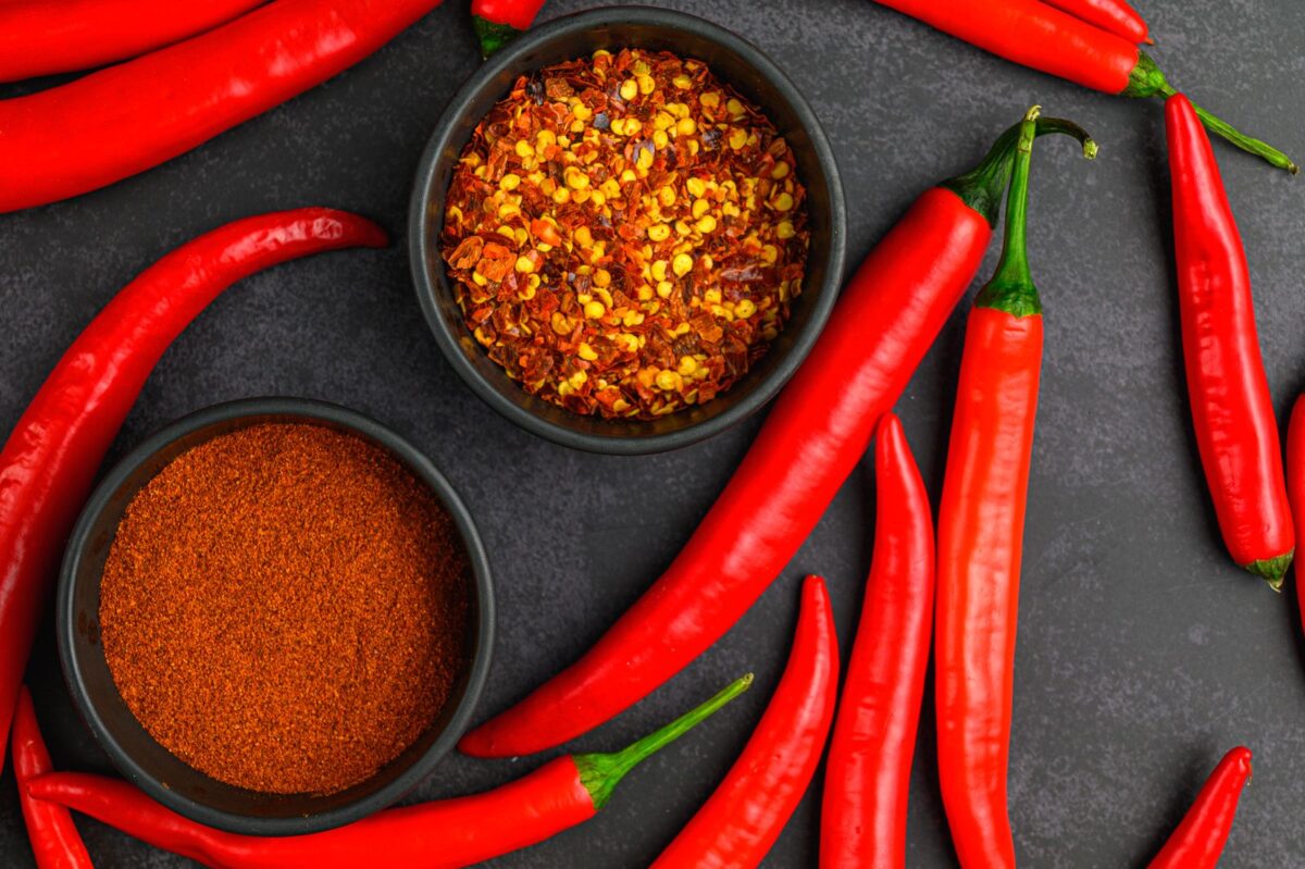Red cayenne peppers, included in some supplements for their anti-inflammatory compounds